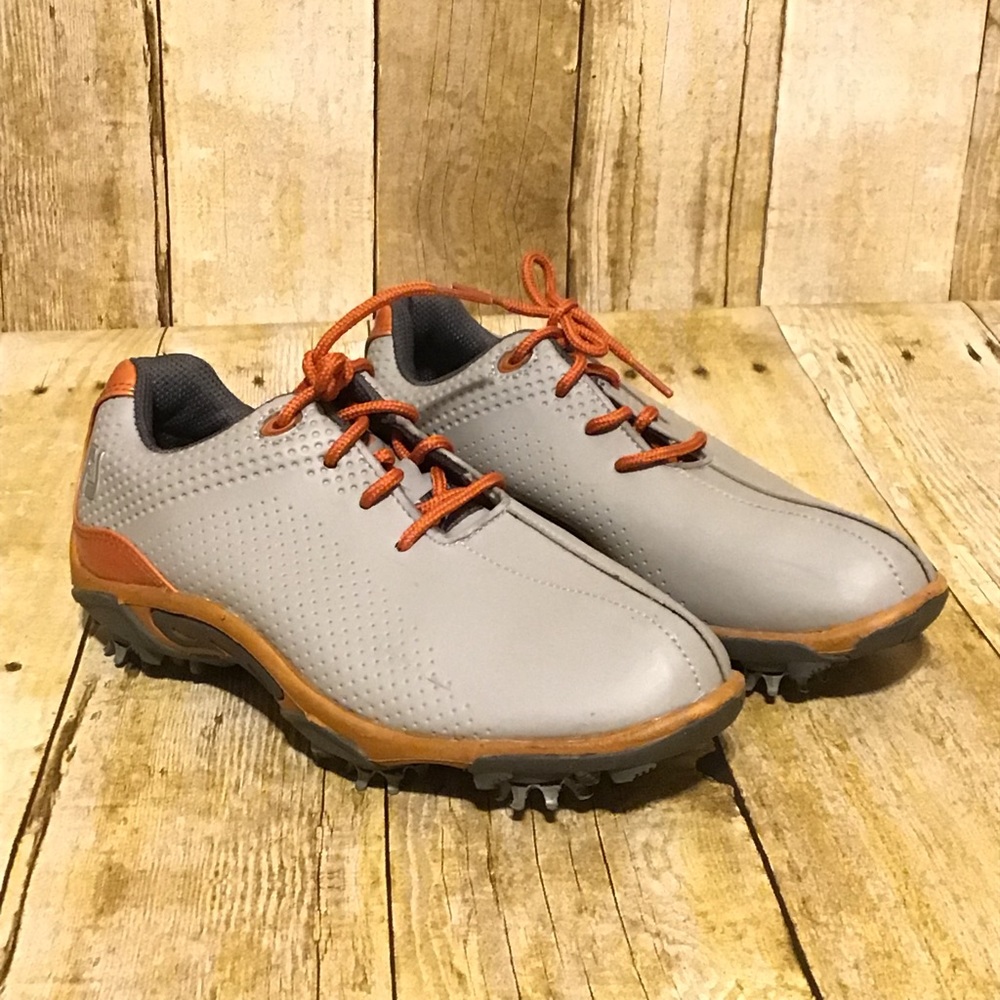 FootJoy Golf Shoes Soft Spikes Youth Sz 4M
